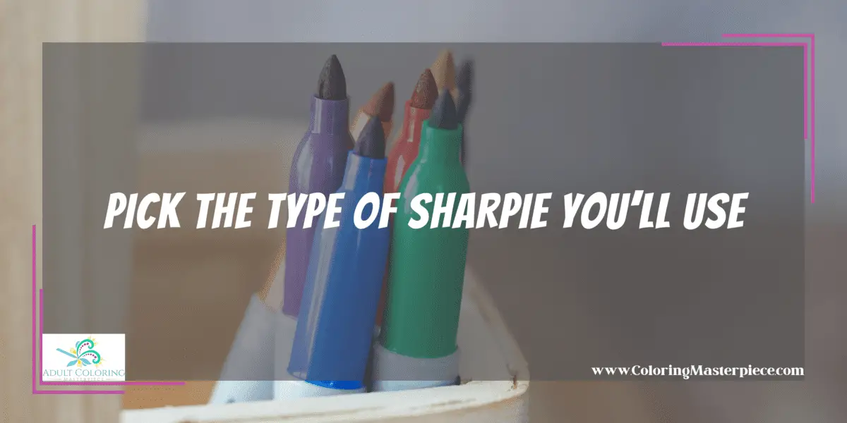 How to Color With Sharpies? Adult Coloring Masterpiece
