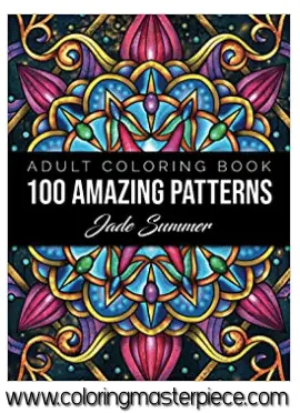 Mandala Coloring Books - Adult Coloring Masterpiece