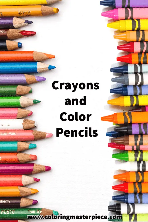 Download Crayons and Color Pencils - Adult Coloring Resources