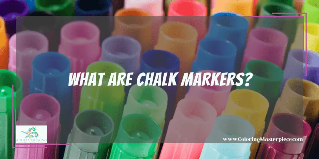 Can Chalk Markers Be Used on Paper? Adult Coloring Masterpiece