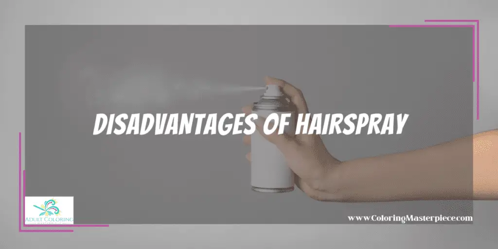 How to Finish Pencil Drawings with Hairspray? Adult Coloring Masterpiece