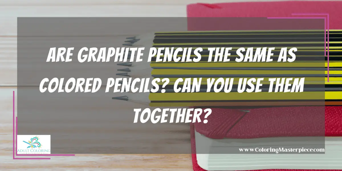 HB vs. 2B Pencils Adult Coloring Masterpiece