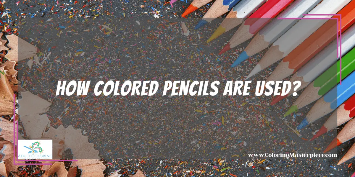 Crayons vs. Colored Pencils Adult Coloring Masterpiece