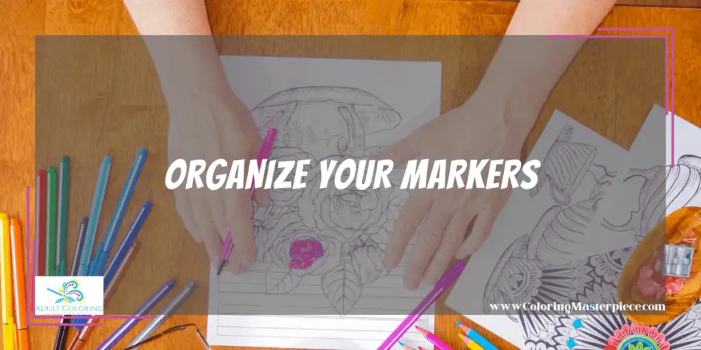 How To Color Flowers With Markers? Adult Coloring Masterpiece