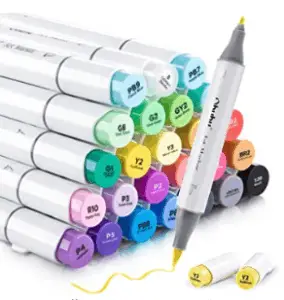 Best Markers For Coloring Books (Guaranteed Not To Bleed) - Adult