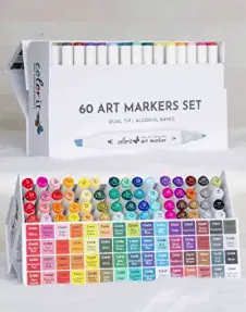 Best Markers For Coloring Books (guaranteed Not To Bleed) - Adult 