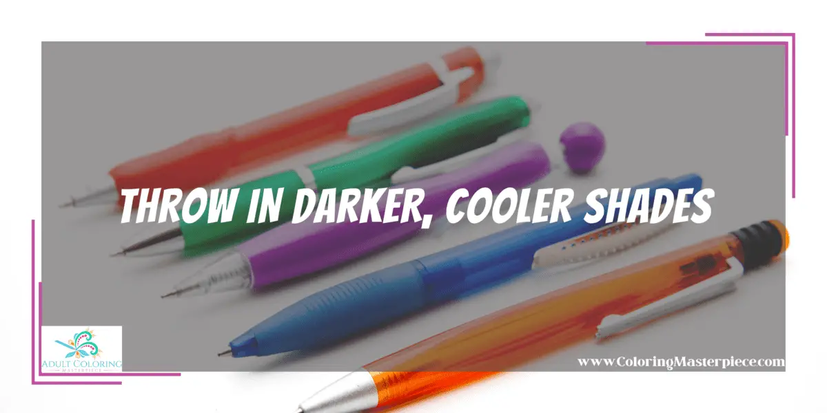 How to Blend Ballpoint Pens? Adult Coloring Masterpiece