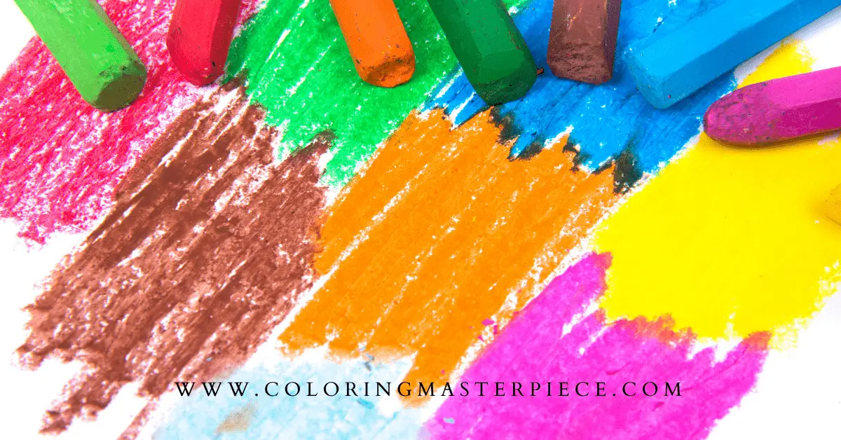 Can You Use Oil Pastels In A Coloring Book? Adult Coloring Masterpiece