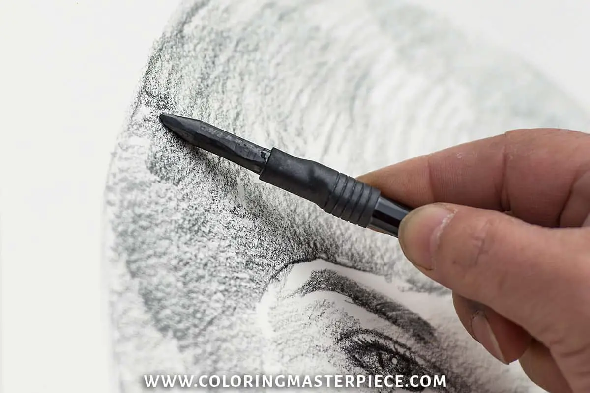 How To Frame Charcoal Drawings Adult Coloring Masterpiece