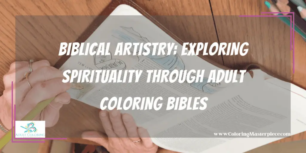 Bible-Themed Adult Coloring Pages - Adult Coloring Masterpiece